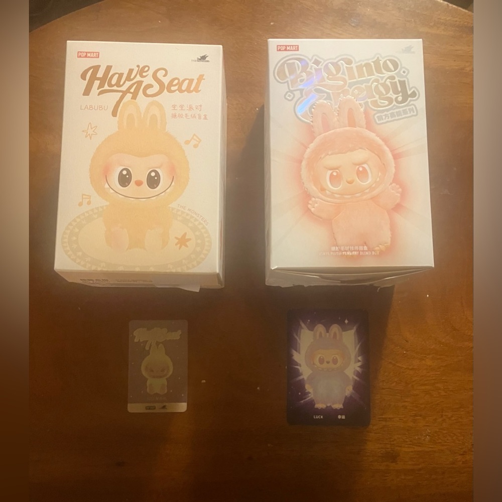 Lucky Labubu Plush Pendant bundle deal *authentic*